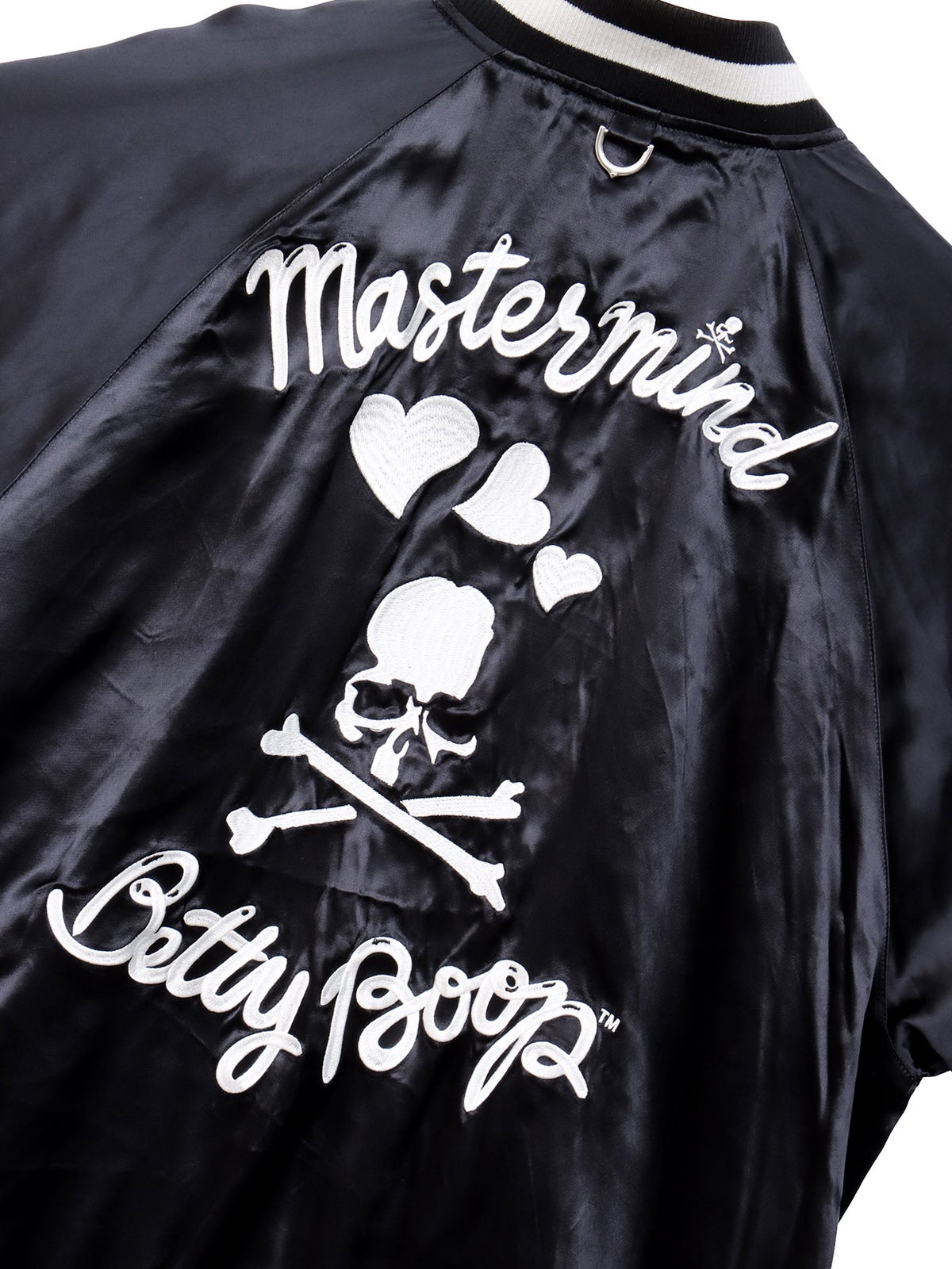 【MASTERMIND×BETTY BOOP】総刺繍スカジャン