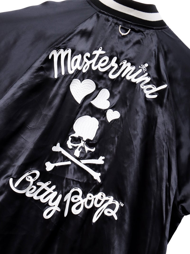 【MASTERMIND×BETTY BOOP】総刺繍スカジャン