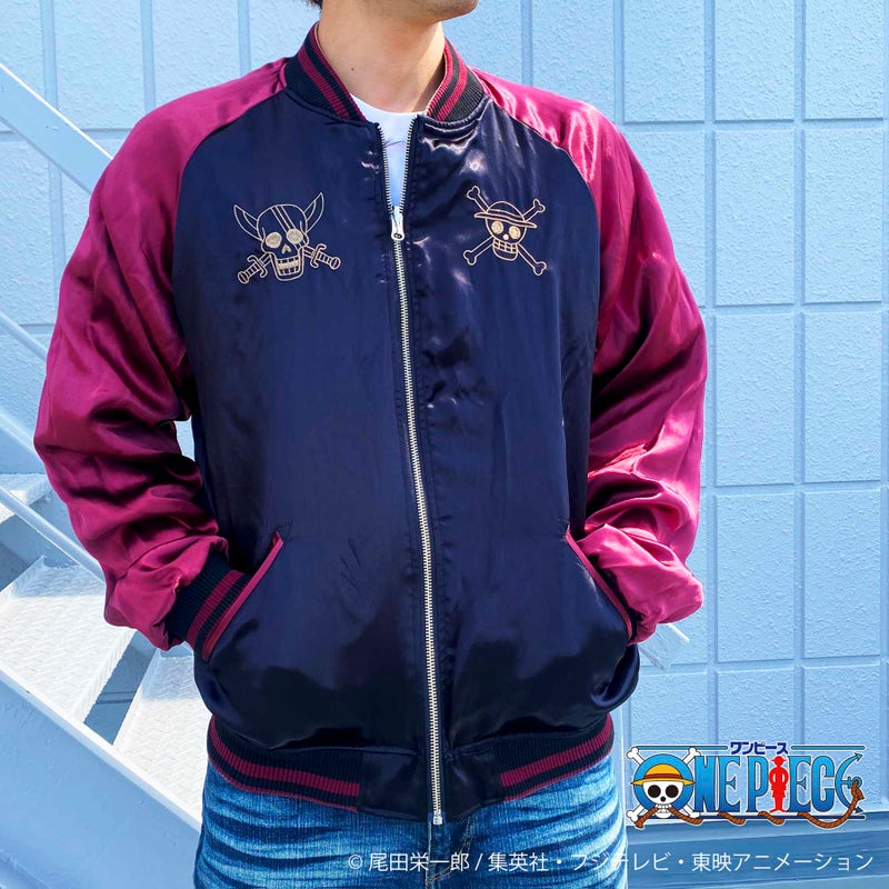 【絡繰魂・粋×ONE PIECE】赤髪のスカジャン≪再販決定≫