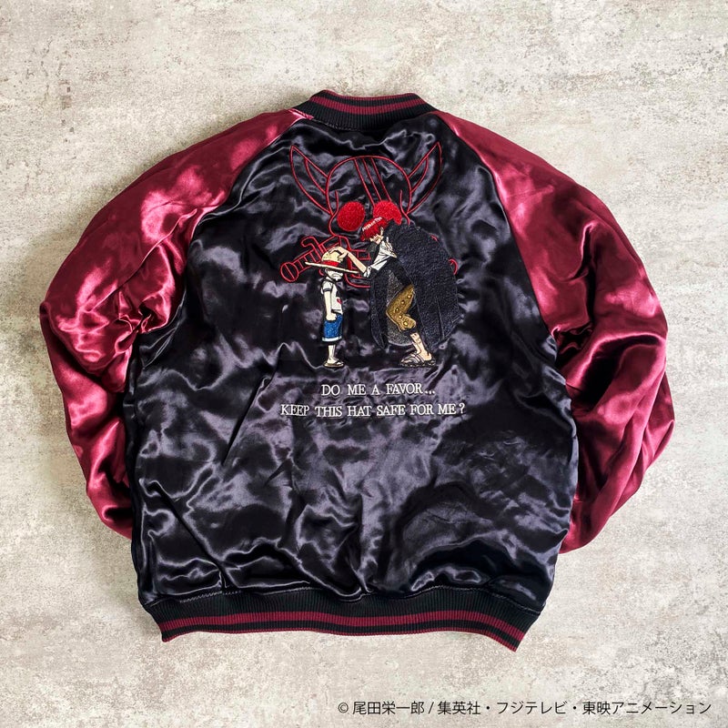 【絡繰魂・粋×ONE PIECE】赤髪のスカジャン≪再販決定≫