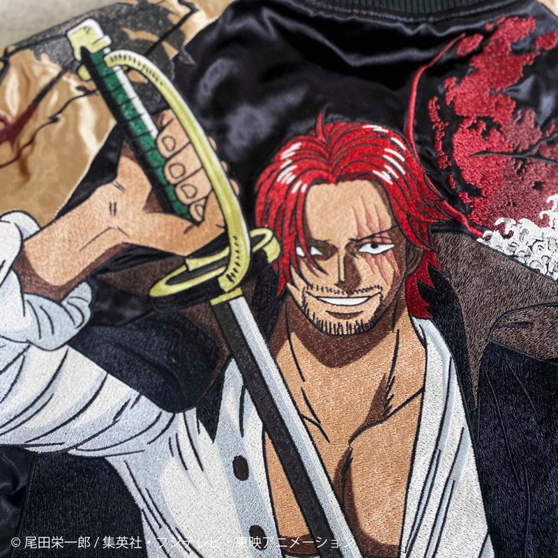 【絡繰魂・粋×ONE PIECE】赤髪のスカジャン≪再販決定≫