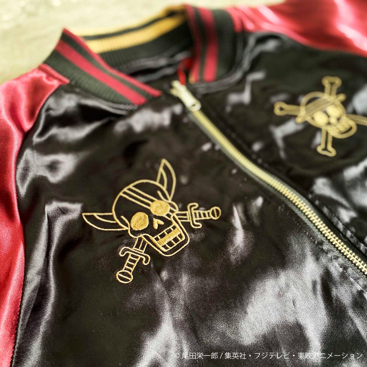 【絡繰魂・粋×ONE PIECE】赤髪のスカジャン≪再販決定≫