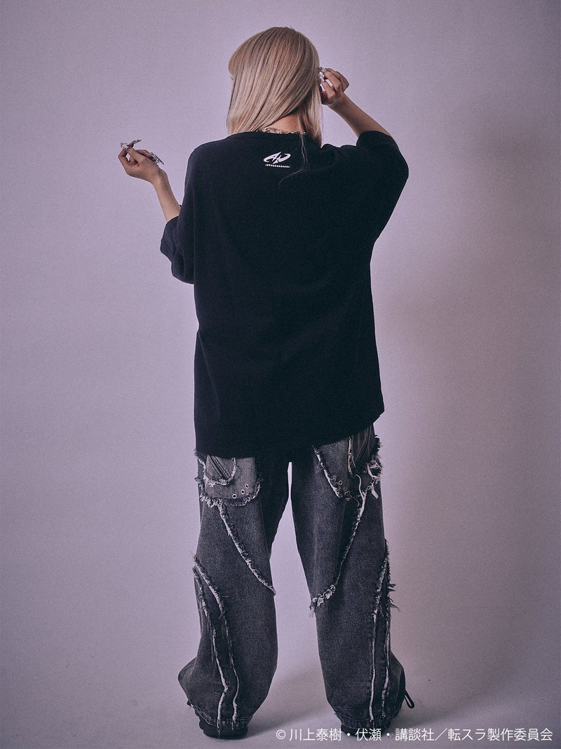 【P.N UNDERGROUND×転生したらスライムだった件】“ディアブロ”ダメージTシャツ
