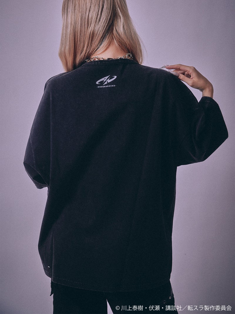 【P.N UNDERGROUND×転生したらスライムだった件】“オクタグラム”ダメージTシャツ