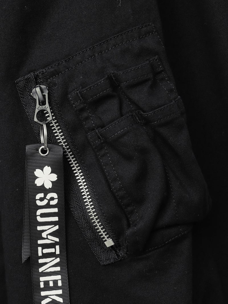 【SUMINEKO】“スミネコ”刺繍入りBIGシルエットMA-1