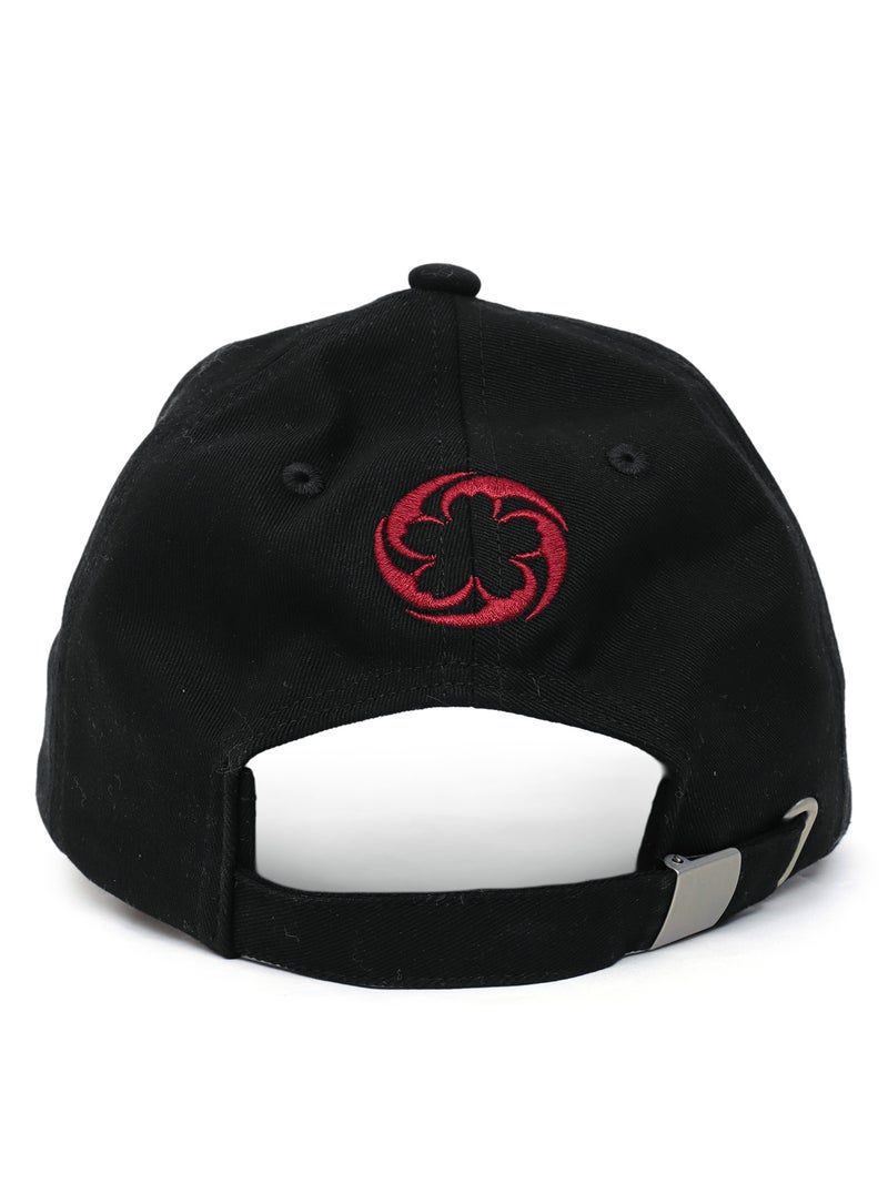 【SUMINEKO】“のぞき墨猫”刺繍入りCAP