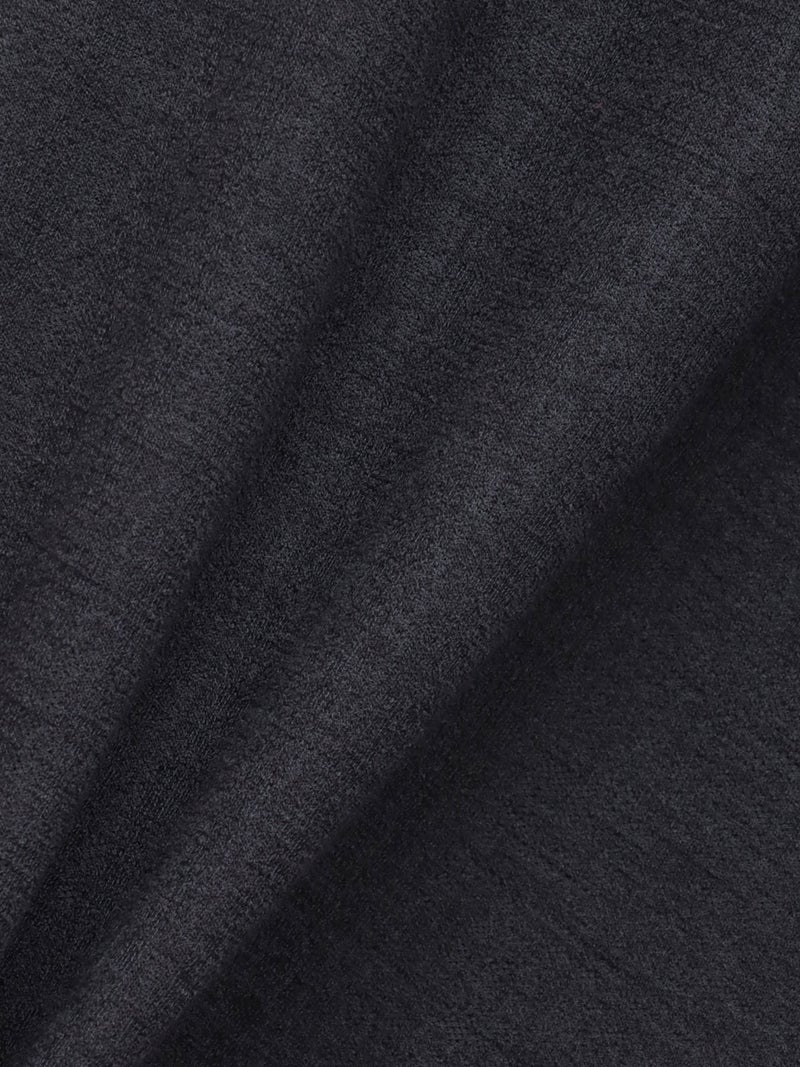 【雅結】 和生地遣いキーネックTシャツ