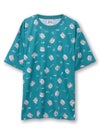【NECOBUCHI-SAN】猫渕さん総柄Tシャツ
