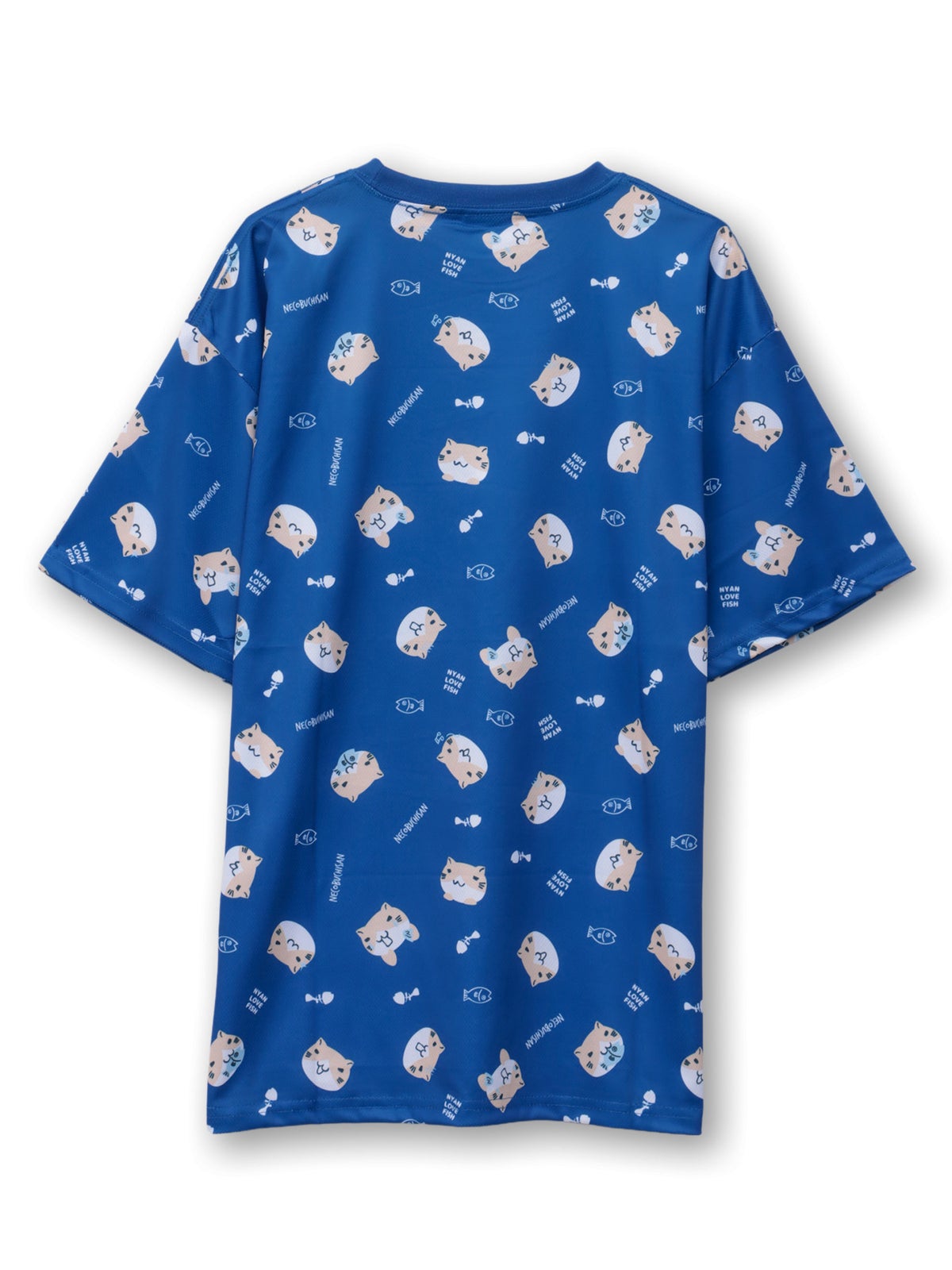 【NECOBUCHI-SAN】猫渕さん総柄Tシャツ