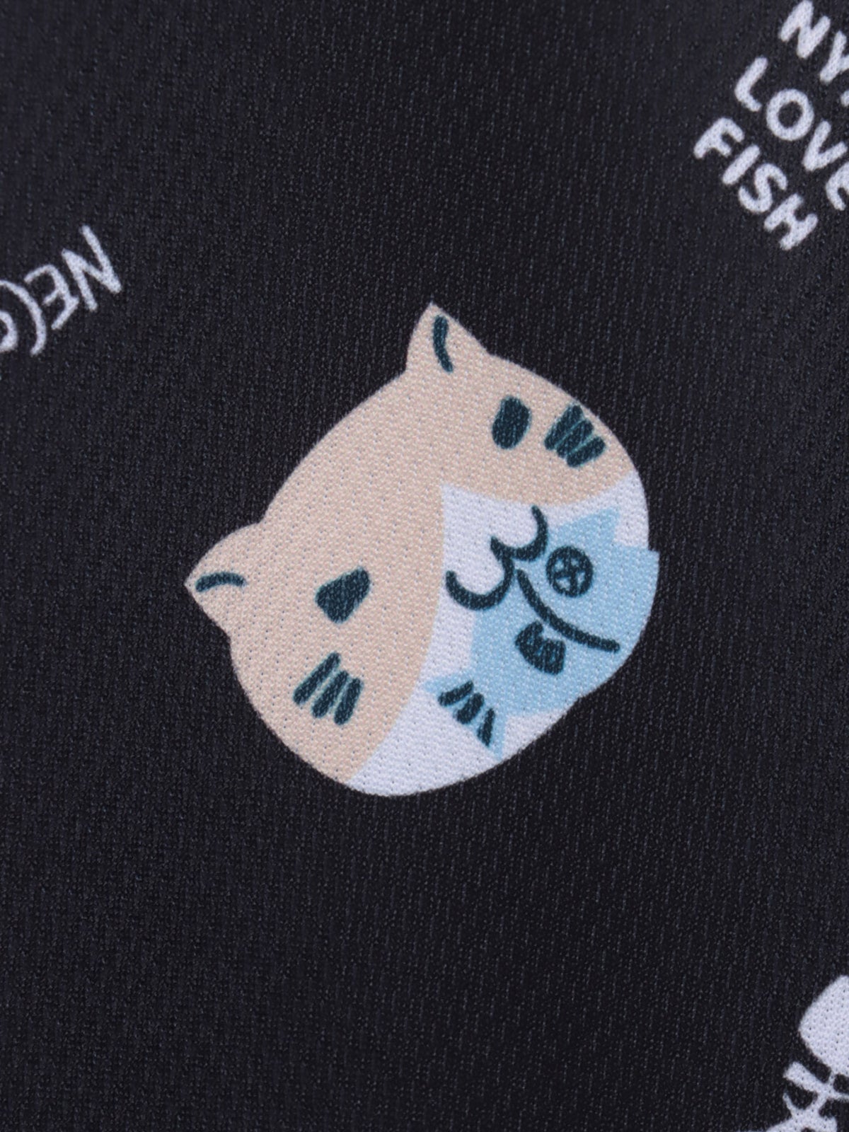 【NECOBUCHI-SAN】猫渕さん総柄Tシャツ