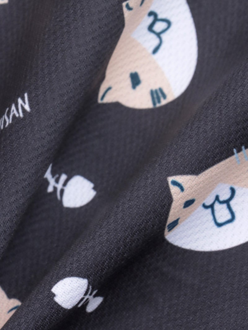 【NECOBUCHI-SAN】猫渕さん総柄Tシャツ