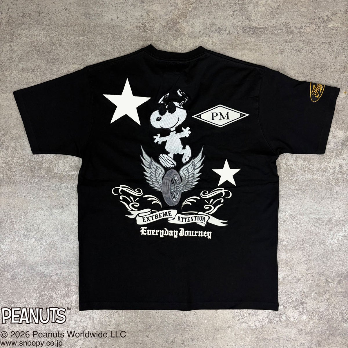 【FLAGSTAFF×PEANUTS】SNOOPY PM TEE