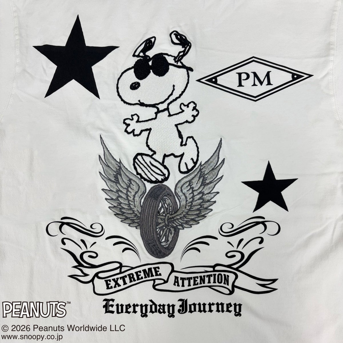 【FLAGSTAFF×PEANUTS】SNOOPY PM TEE