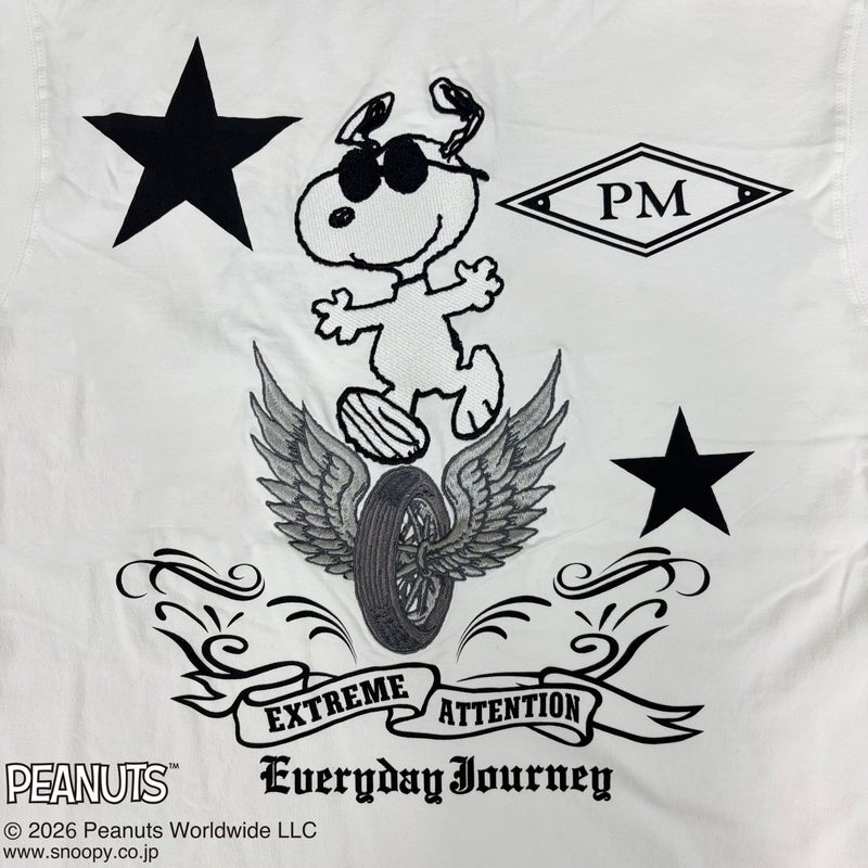【FLAGSTAFF×PEANUTS】SNOOPY PM TEE