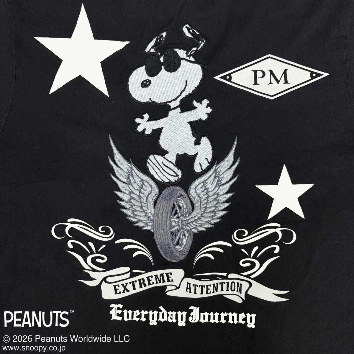 【FLAGSTAFF×PEANUTS】SNOOPY PM TEE