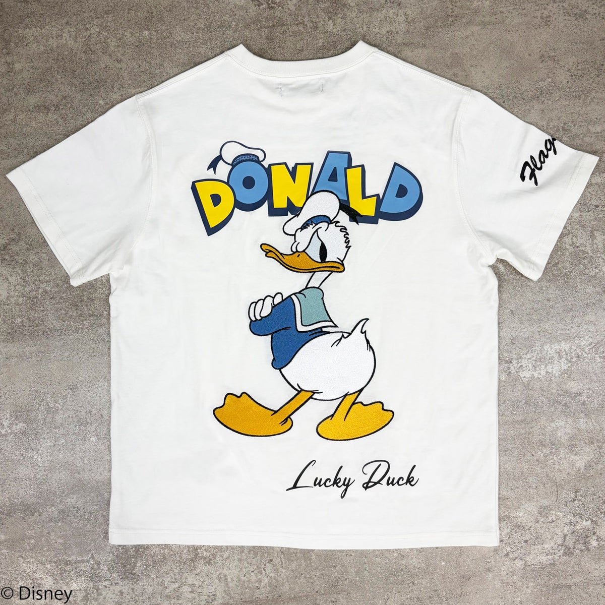 【FLAGSTAFF×Disney】LUCKY DUCK TEE