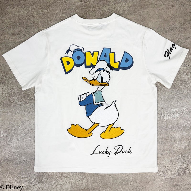 【FLAGSTAFF×Disney】LUCKY DUCK TEE