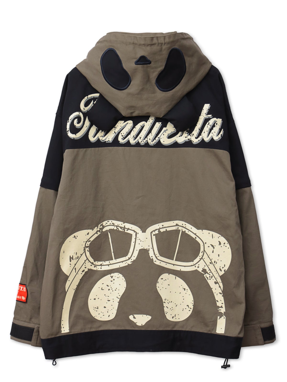 【PANDIESTA JAPAN】“ゴーグルパンダ”ミリタリーフードジャケット〔別注〕
