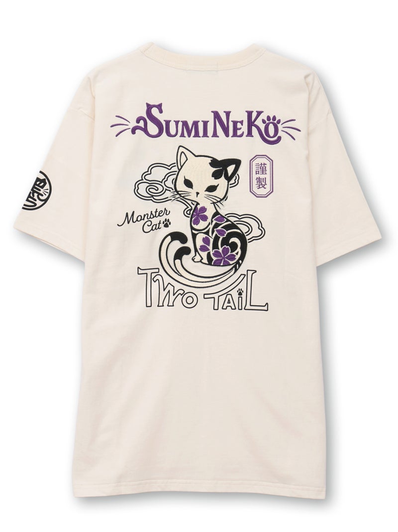 【SUMINEKO】“復刻 スミネコ”刺繍入りTシャツ