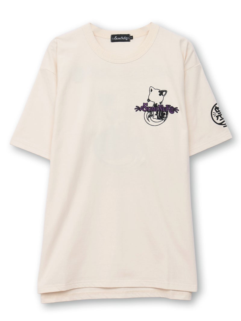 【SUMINEKO】“復刻 スミネコ”刺繍入りTシャツ