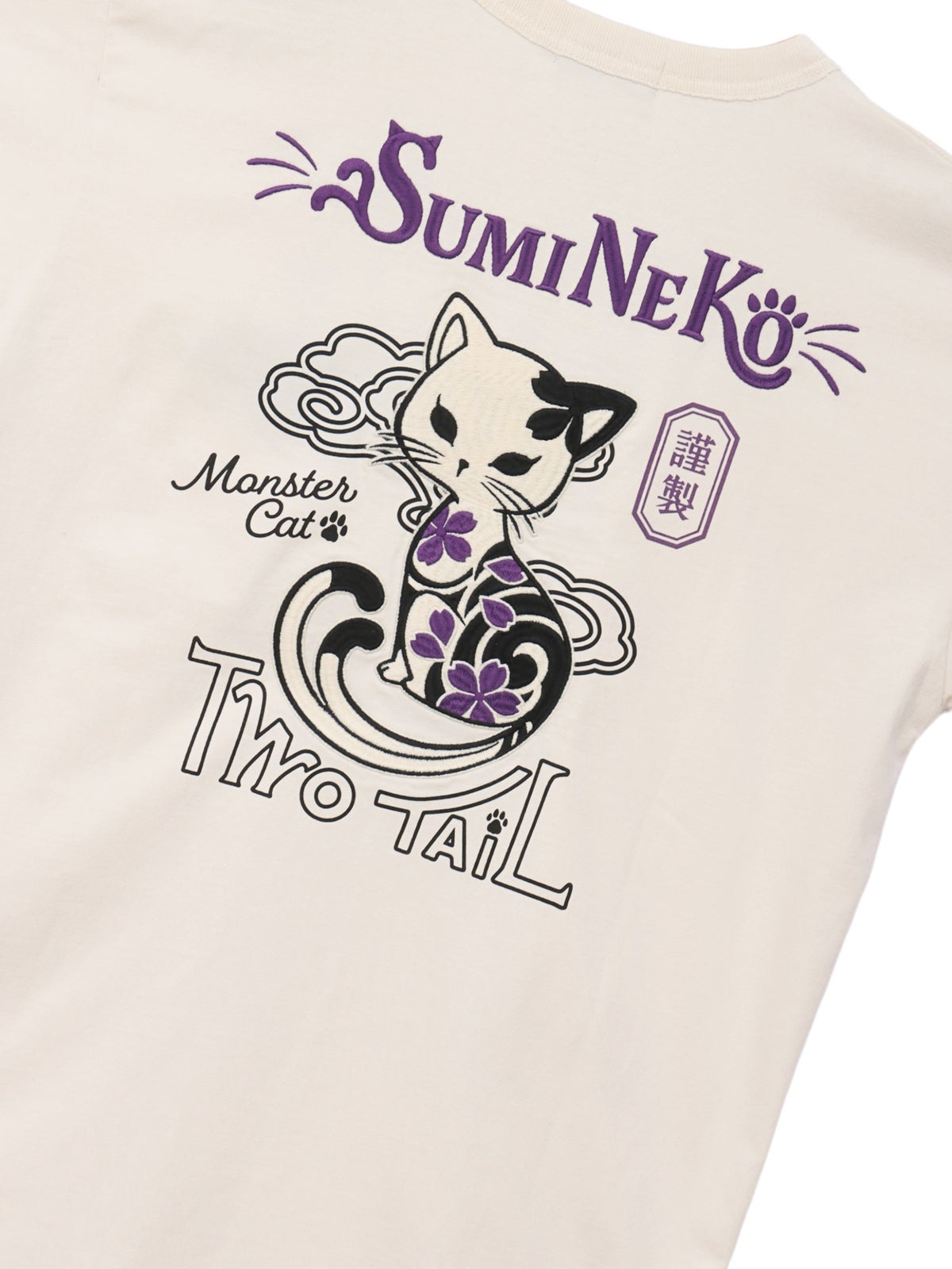 【SUMINEKO】“復刻 スミネコ”刺繍入りTシャツ