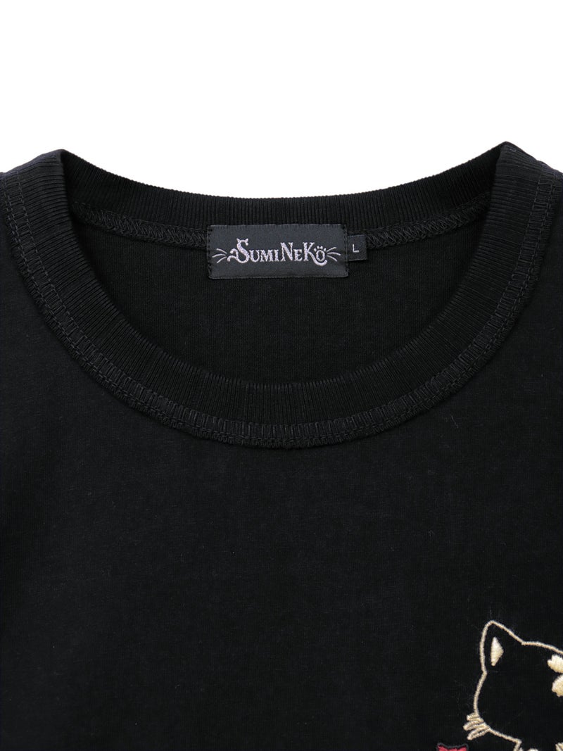 【SUMINEKO】“復刻 スミネコ”刺繍入りTシャツ