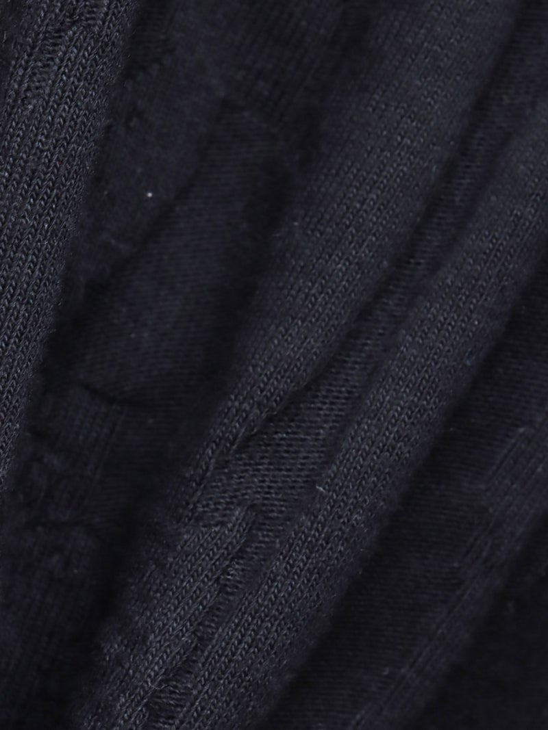【SUMINEKO】“スミネコ”刺繍入りジャガードTシャツ