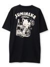 【SUMINEKO】“酔い猫”プリントDRY素材Tシャツ