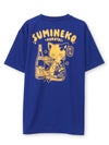 【SUMINEKO】“酔い猫”プリントDRY素材Tシャツ