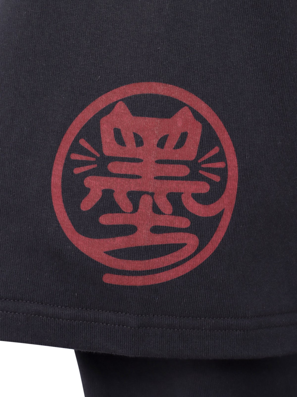 【SUMINEKO】“お猫様”刺繍入りBIGシルエットTシャツ