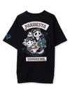 【SUMINEKO×PANDIESTA JAPAN】“スミネコとパンダ”ミリタリー風刺繍入りTシャツ