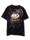 【絡繰魂】“幸運達磨”刺繍入り半袖Tシャツ
