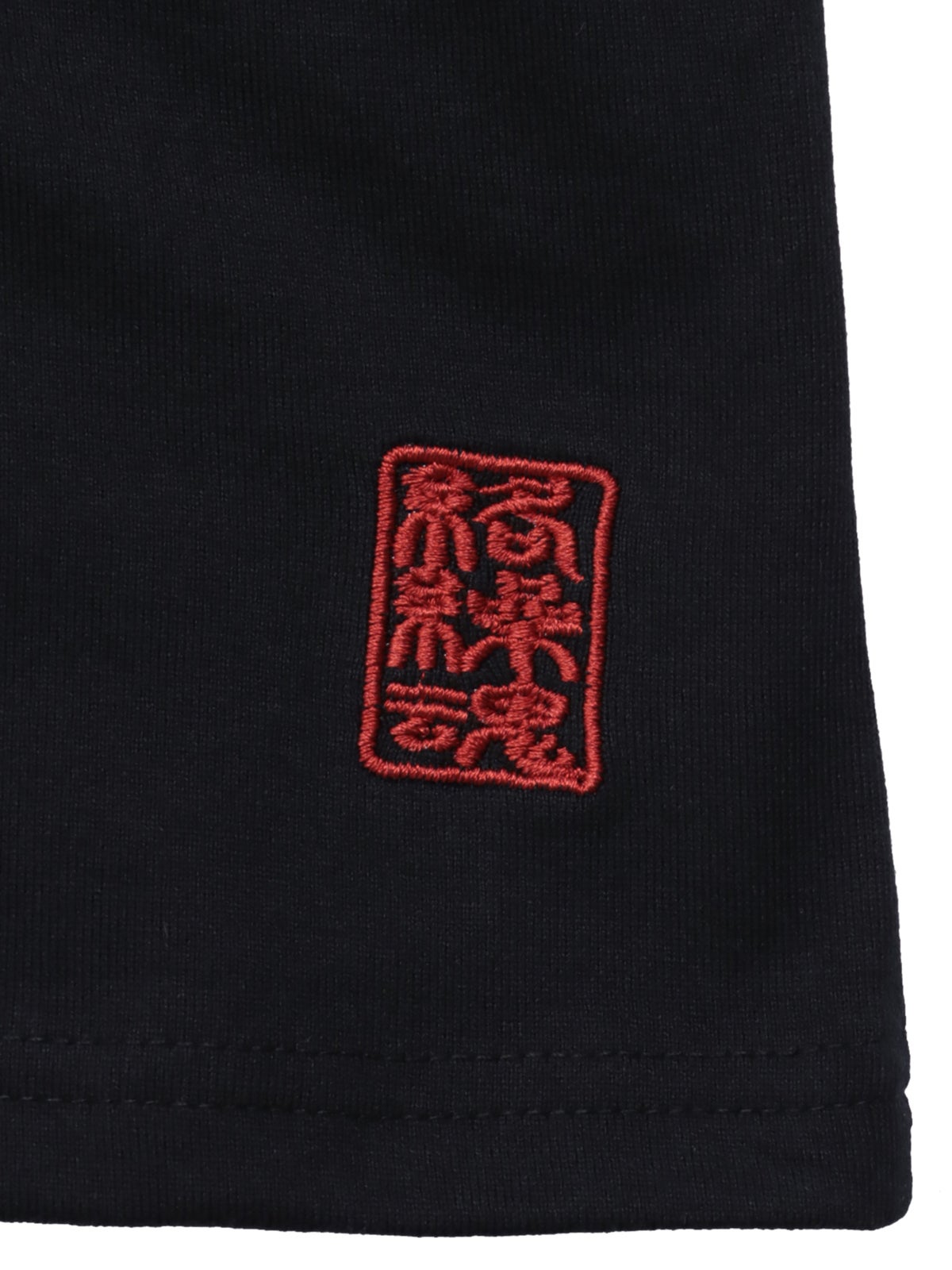 【絡繰魂】“幸運達磨”刺繍入り半袖Tシャツ