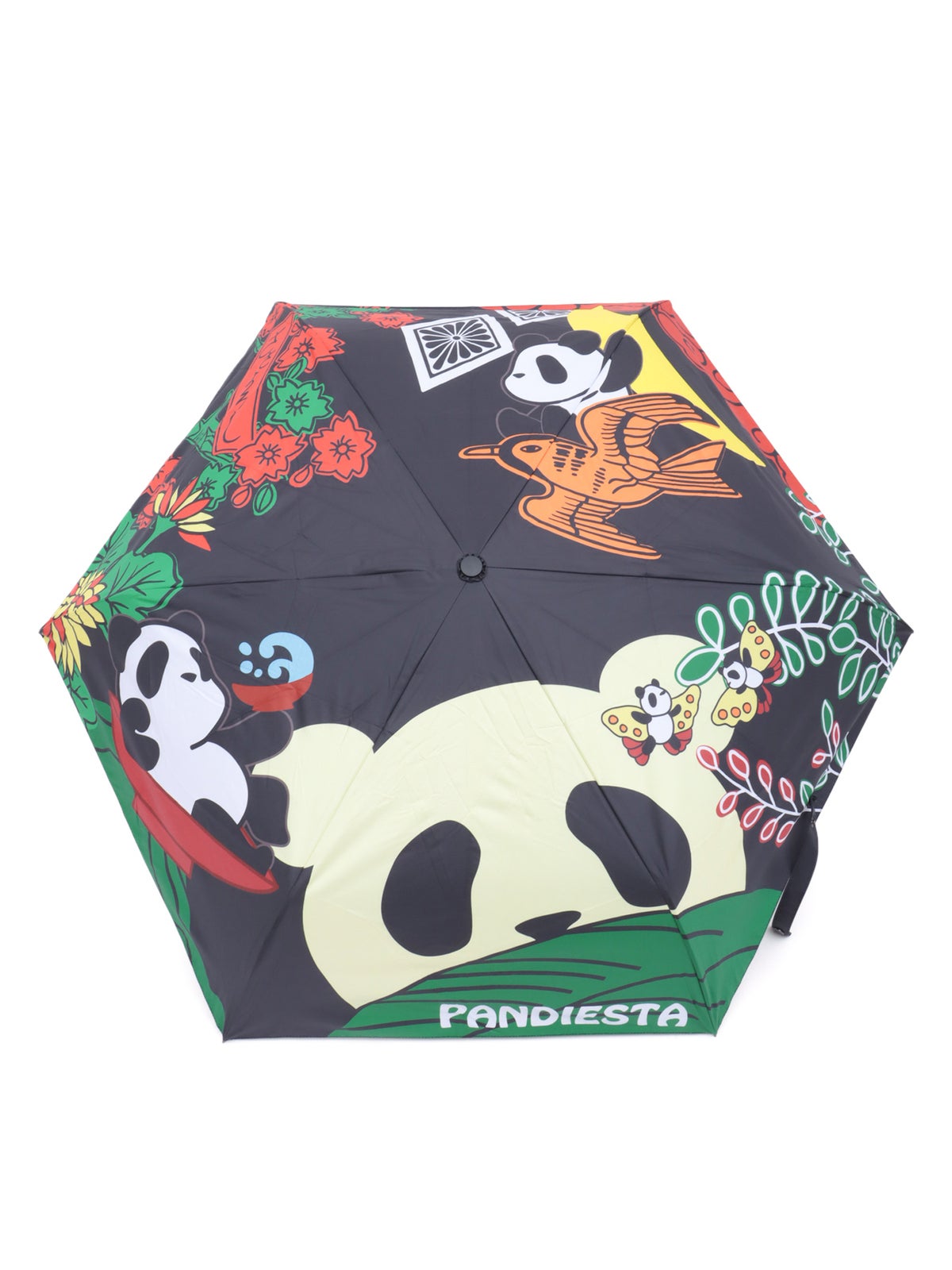 【PANDIESTA JAPAN】“花札 花鳥風月”晴雨兼用折りたたみ傘