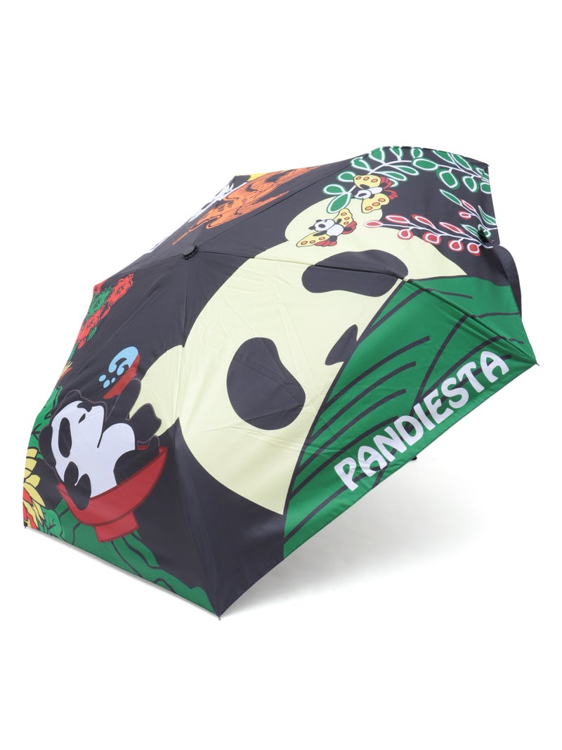 【PANDIESTA JAPAN】“花札 花鳥風月”晴雨兼用折りたたみ傘