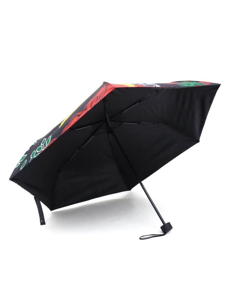【PANDIESTA JAPAN】“花札 花鳥風月”晴雨兼用折りたたみ傘