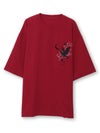 【雅結】八咫烏 刺繍入りTシャツ