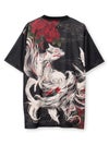 【絡繰魂】“九尾／八咫烏”DRY素材Tシャツ〔別注〕