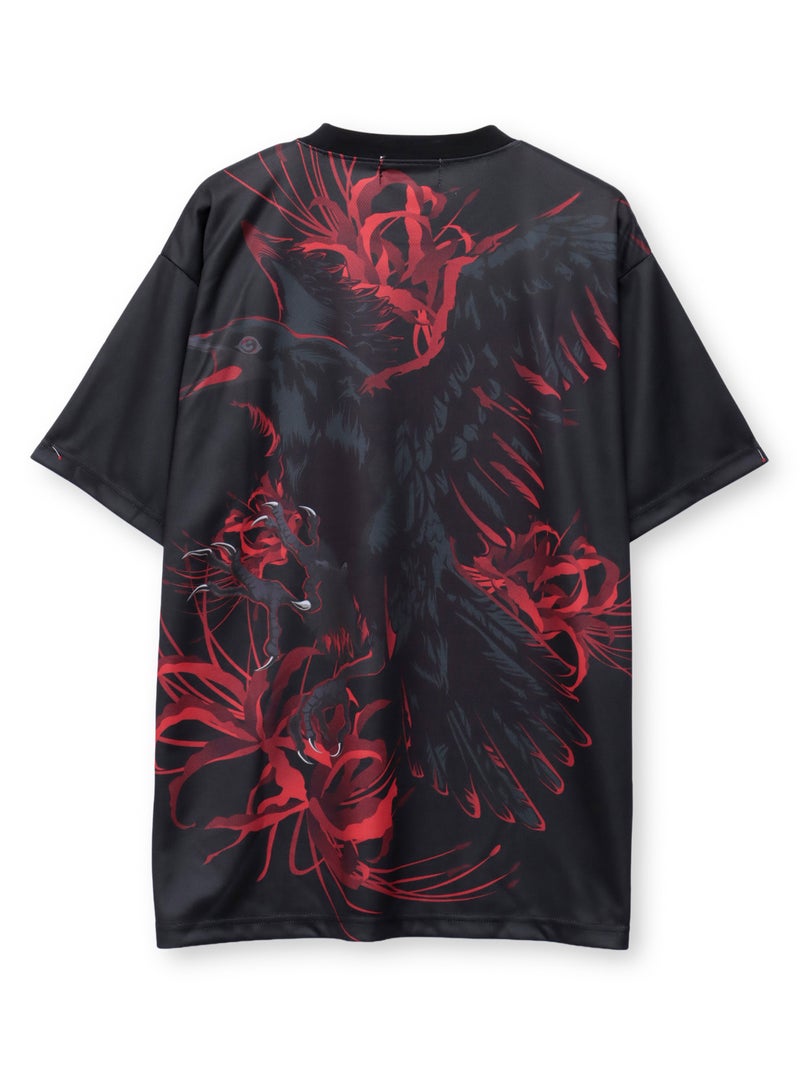 【絡繰魂】“九尾／八咫烏”DRY素材Tシャツ〔別注〕