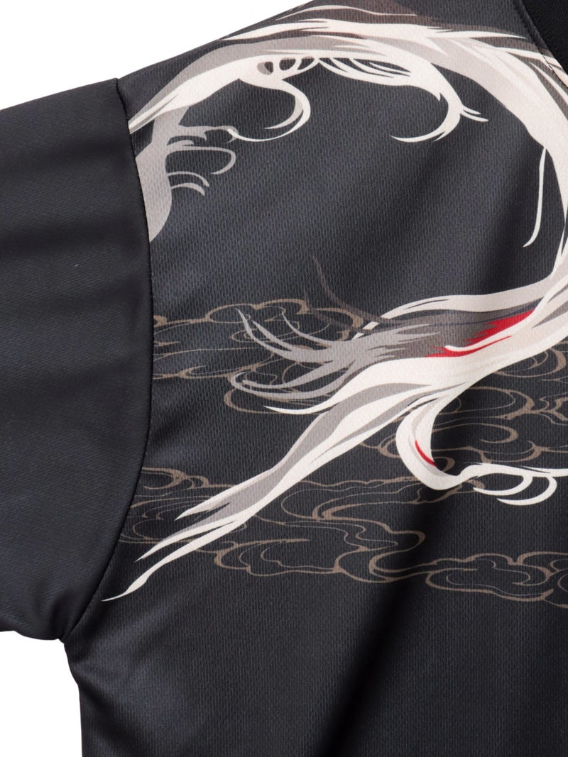 【絡繰魂】“九尾／八咫烏”DRY素材Tシャツ〔別注〕