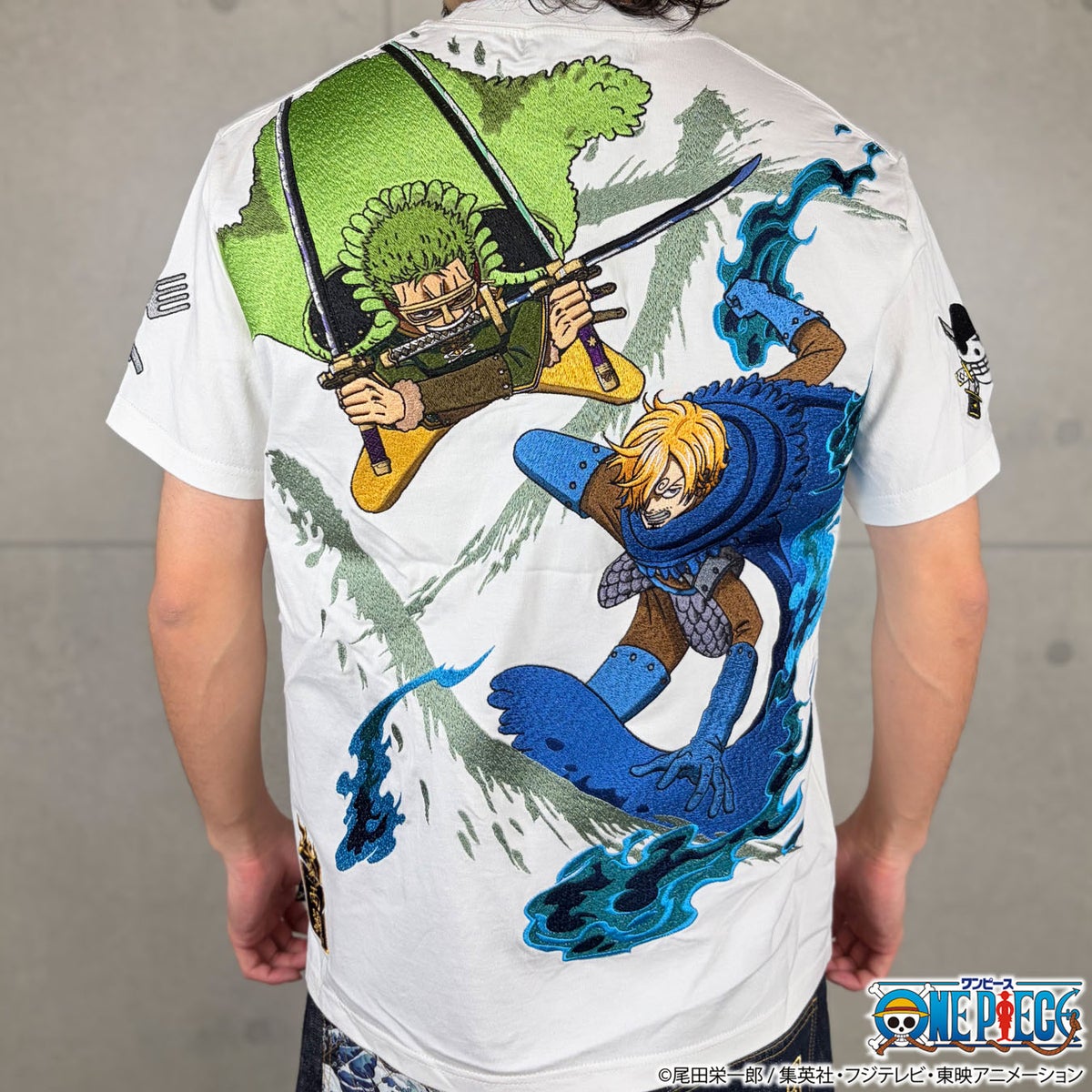 【ONE PIECE×絡繰魂】ゾロ&サンジ(エルバフ)Tee