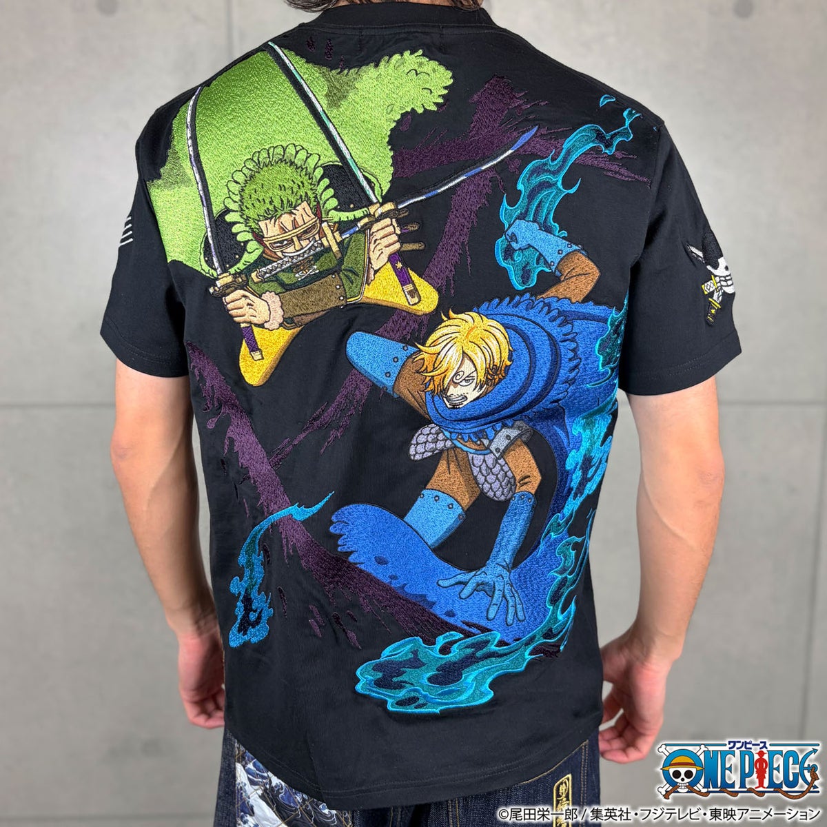 【ONE PIECE×絡繰魂】ゾロ&サンジ(エルバフ)Tee