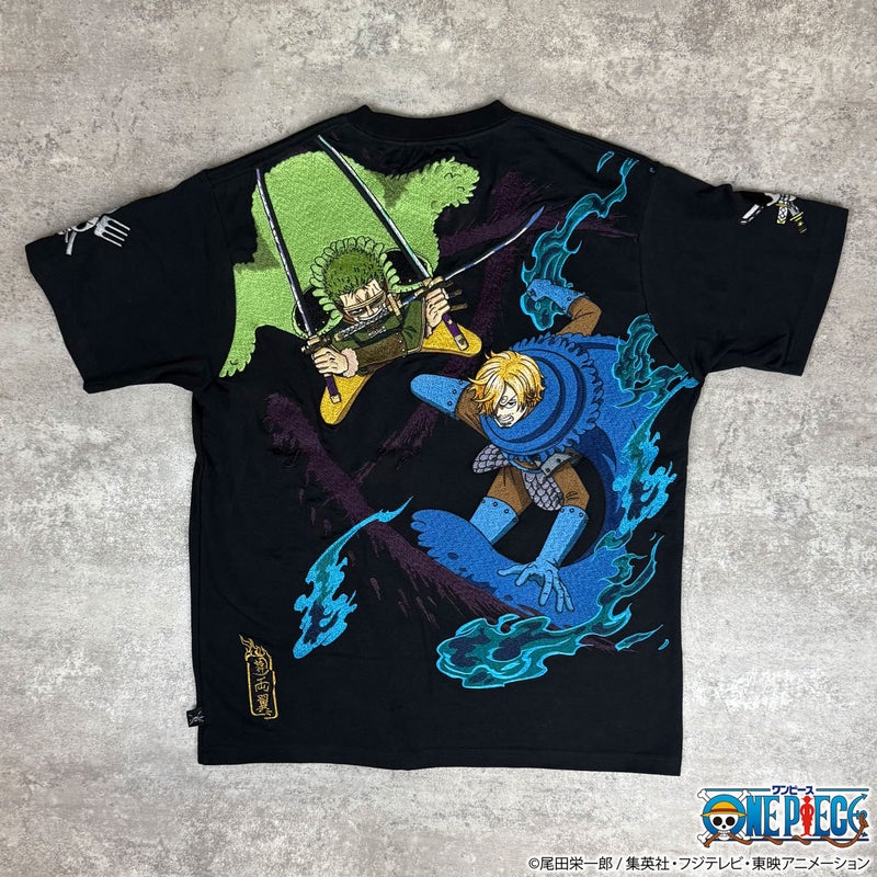 【ONE PIECE×絡繰魂】ゾロ&サンジ(エルバフ)Tee