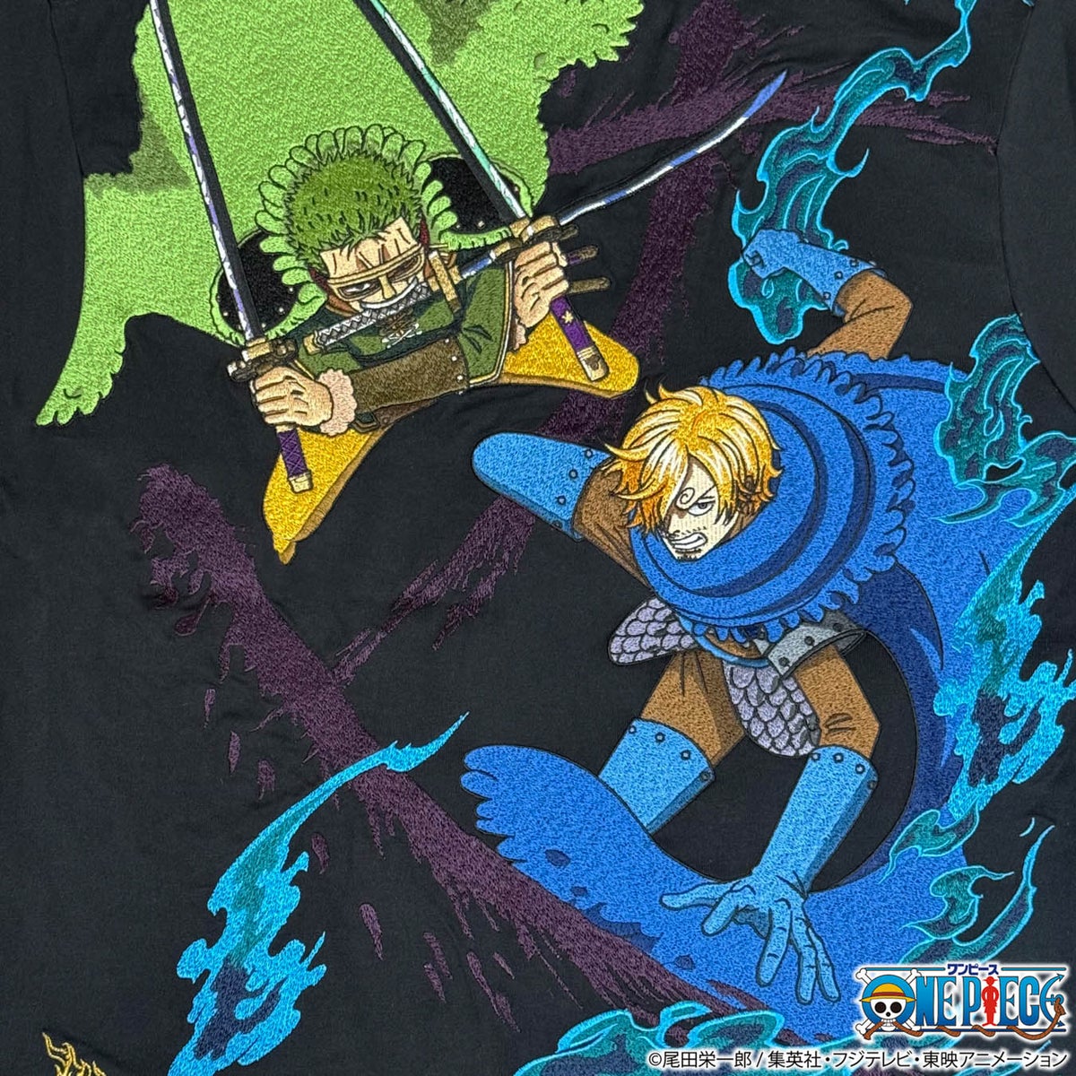 【ONE PIECE×絡繰魂】ゾロ&サンジ(エルバフ)Tee