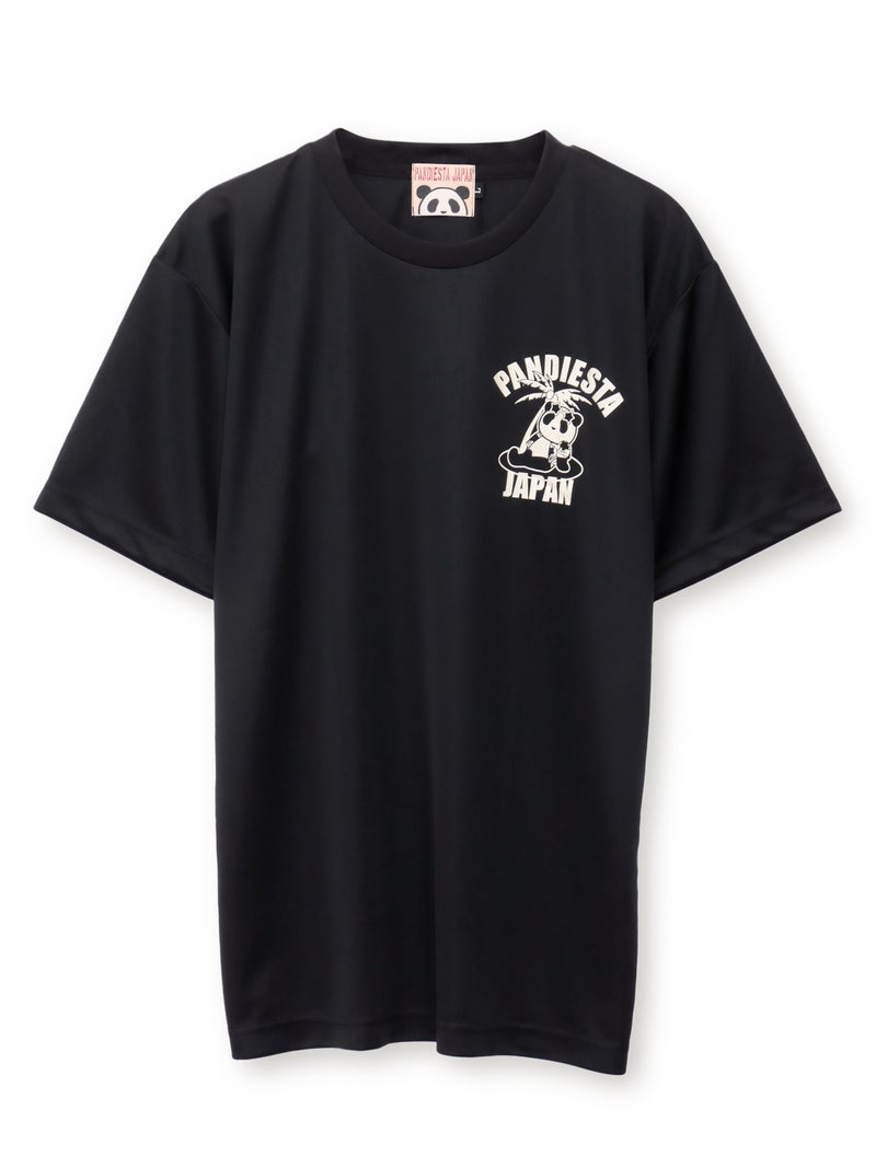 【PANDIESTA JAPAN】“サマーバケーションパンダ”DRYメッシュ素材Tシャツ