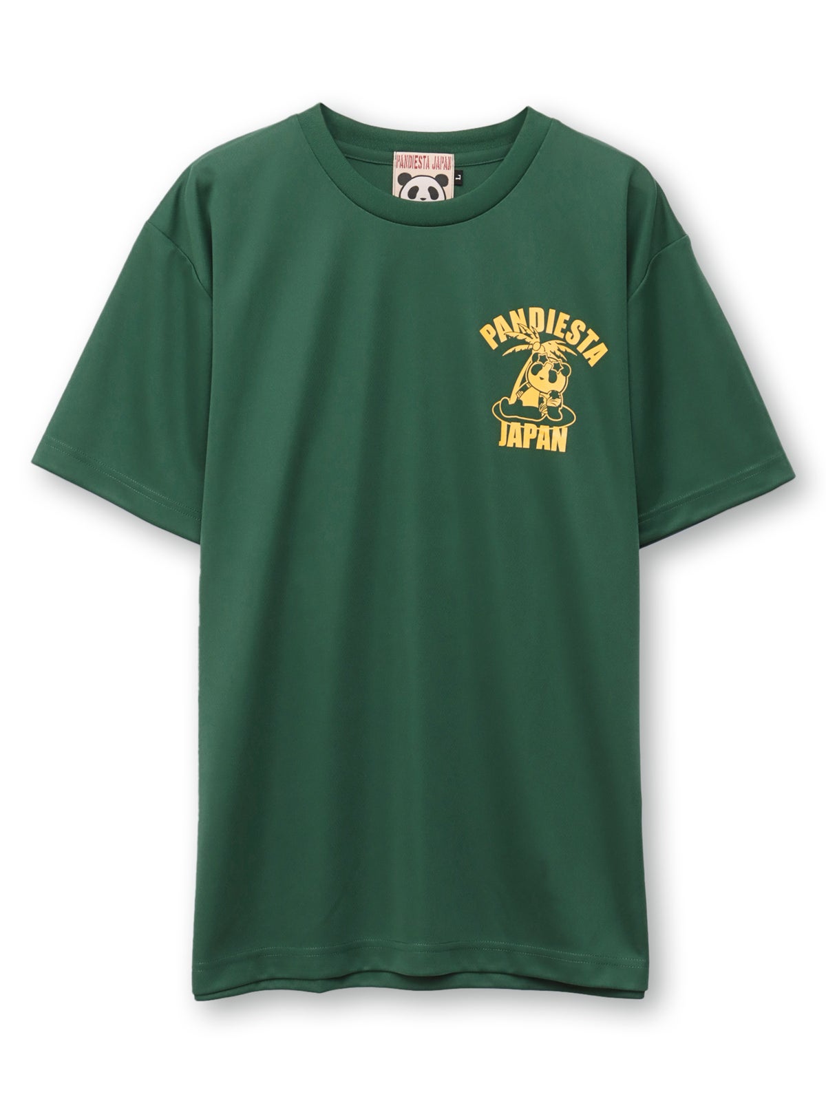 【PANDIESTA JAPAN】“サマーバケーションパンダ”DRYメッシュ素材Tシャツ