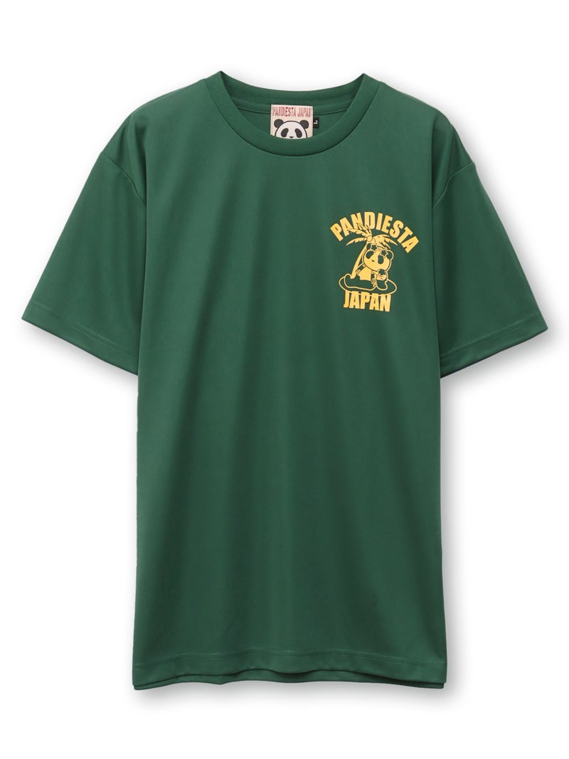 【PANDIESTA JAPAN】“サマーバケーションパンダ”DRYメッシュ素材Tシャツ