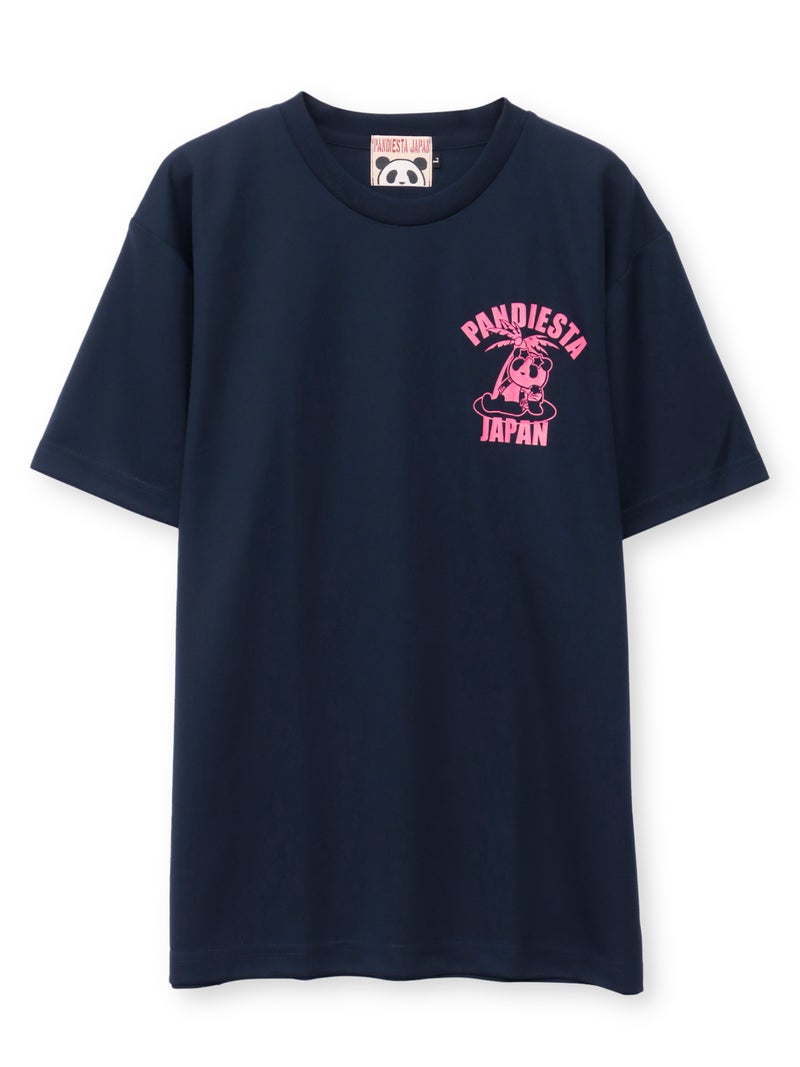 【PANDIESTA JAPAN】“サマーバケーションパンダ”DRYメッシュ素材Tシャツ
