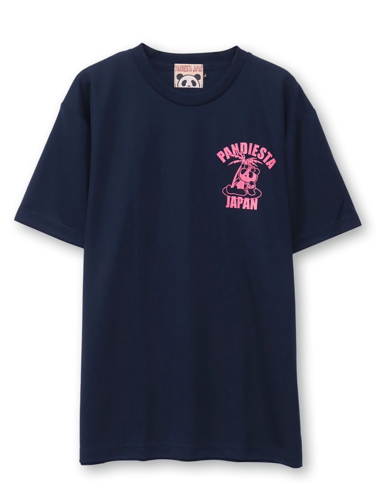 【PANDIESTA JAPAN】“サマーバケーションパンダ”DRYメッシュ素材Tシャツ