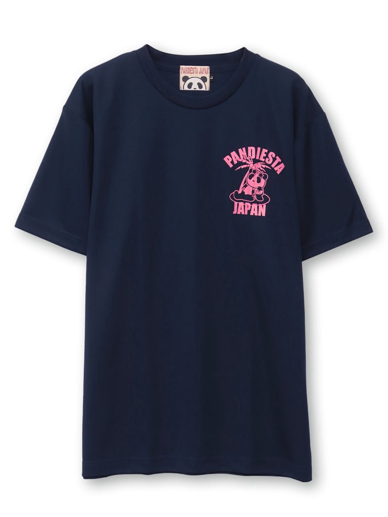 【PANDIESTA JAPAN】“サマーバケーションパンダ”DRYメッシュ素材Tシャツ